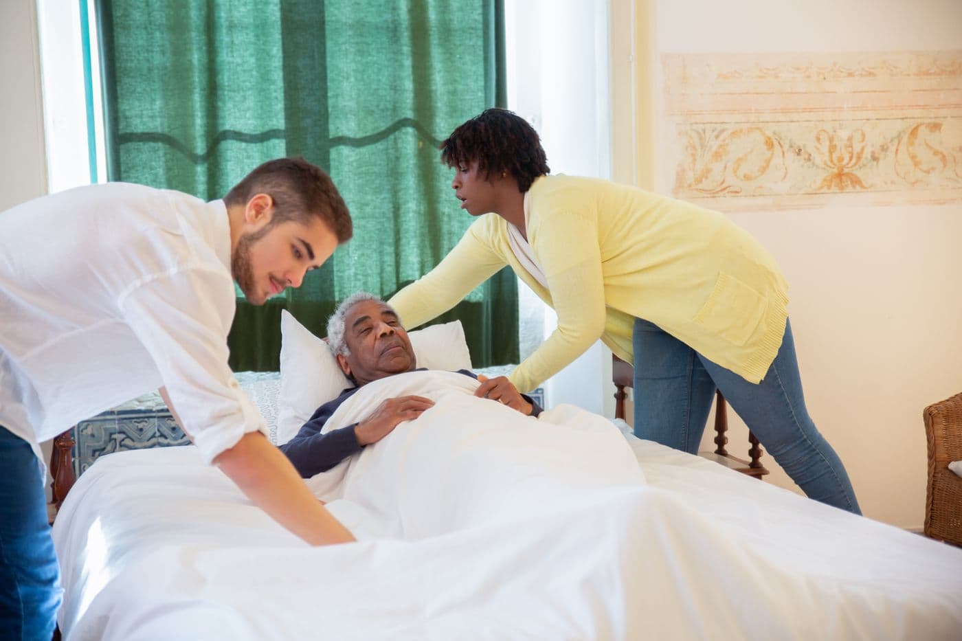 Gentle bedside personal care