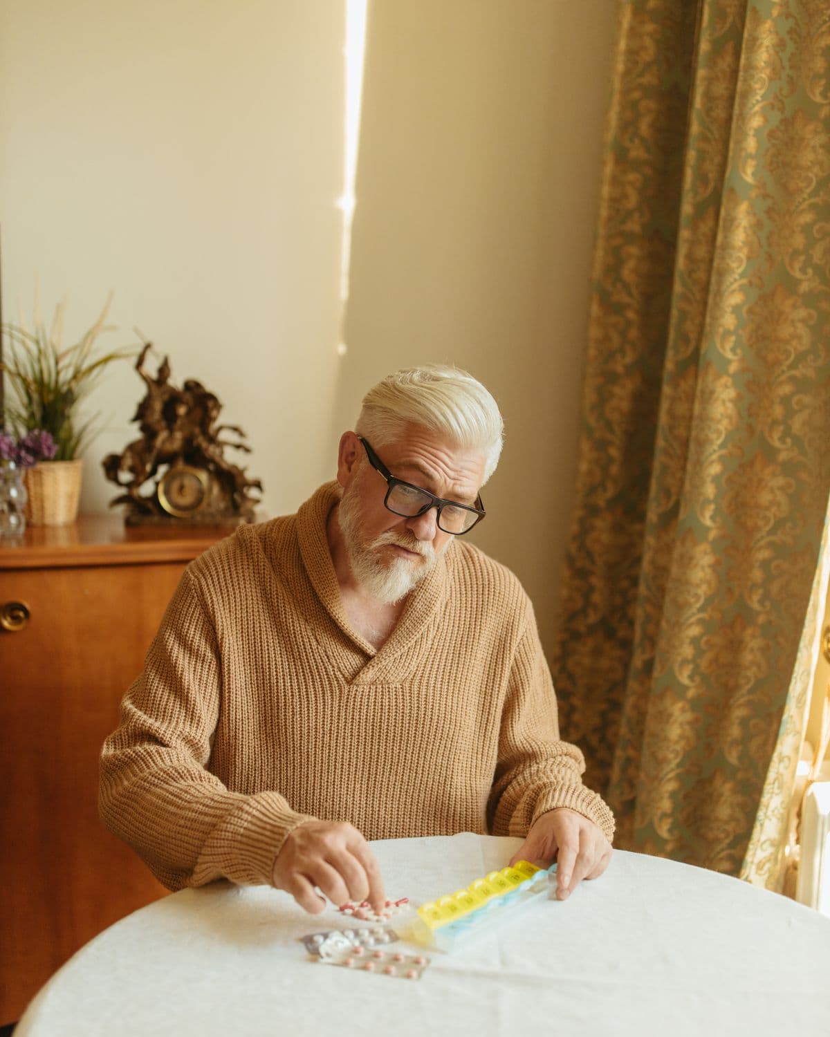 Organising medication at home